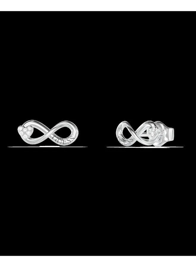 جس أقراط مرصعة باللانهاية